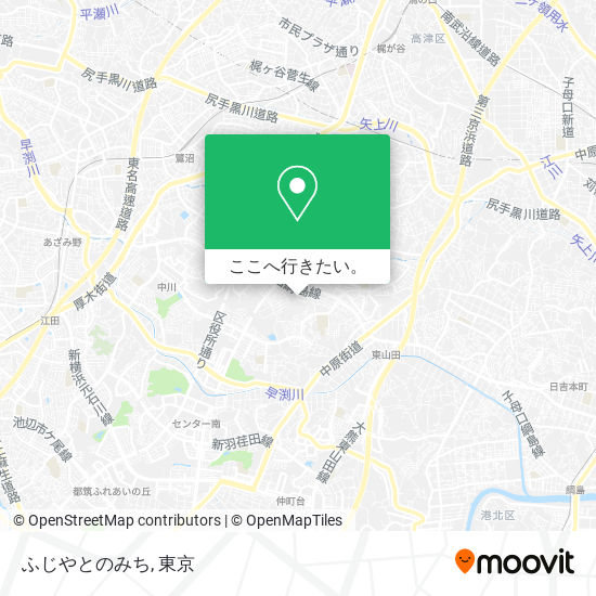 ふじやとのみち地図