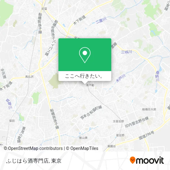 ふじはら酒専門店地図