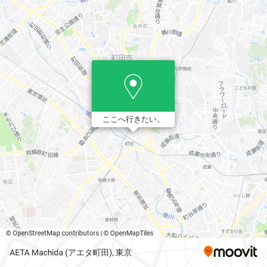 AETA Machida (アエタ町田)地図