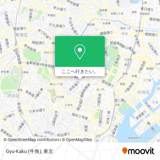 Gyu-Kaku (牛角)地図