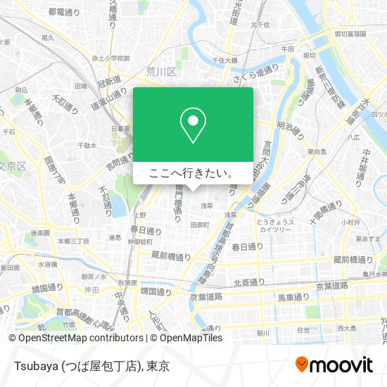 Tsubaya (つば屋包丁店)地図