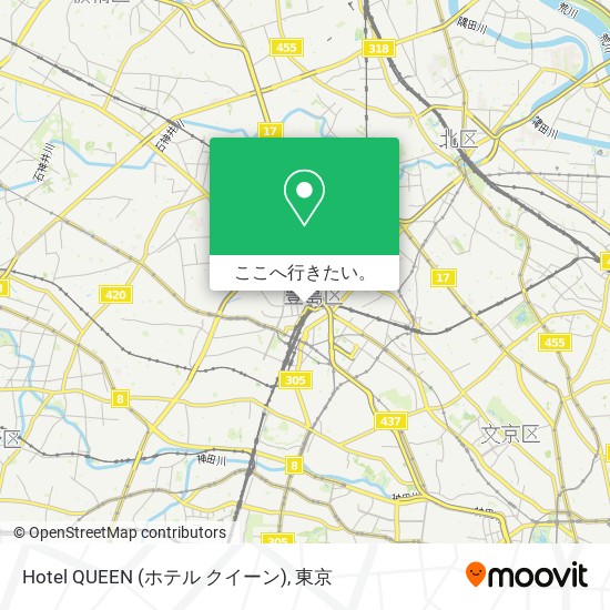 Hotel QUEEN (ホテル クイーン)地図