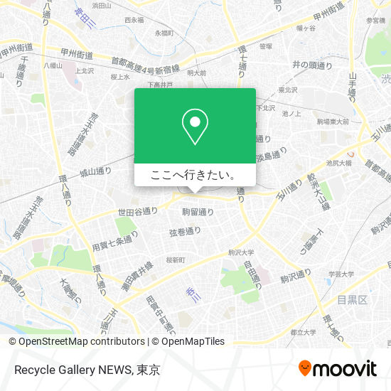 Recycle Gallery NEWS地図