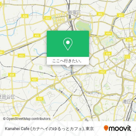 Kanahei Cafe (カナヘイのゆるっとカフェ)地図