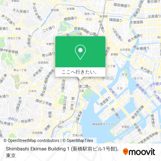 Shimbashi Ekimae Building 1 (新橋駅前ビル1号館)地図