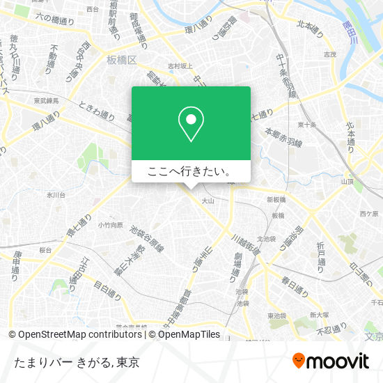 たまりバー きがる地図