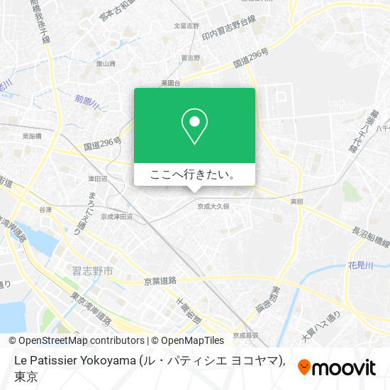 Le Patissier Yokoyama (ル・パティシエ ヨコヤマ)地図