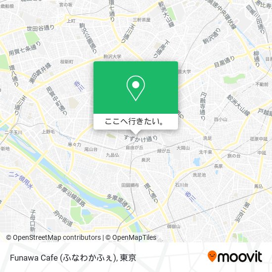 Funawa Cafe (ふなわかふぇ)地図