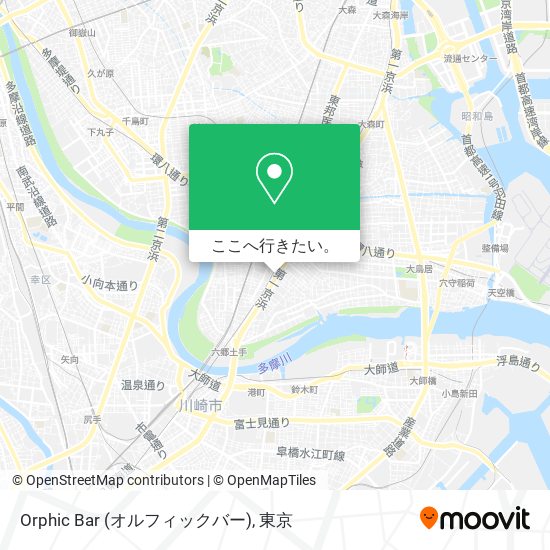 Orphic Bar (オルフィックバー)地図