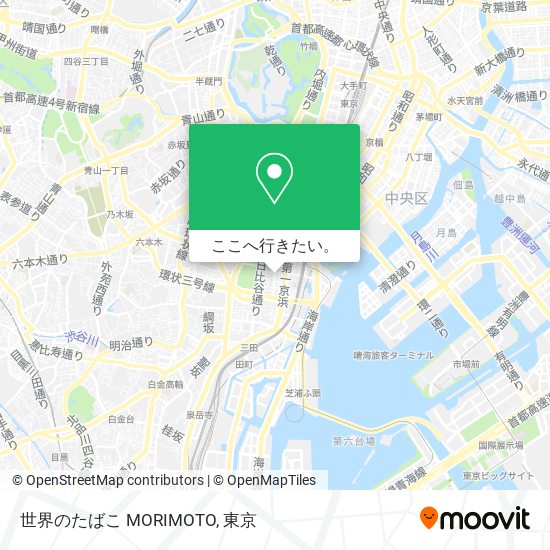 世界のたばこ MORIMOTO地図