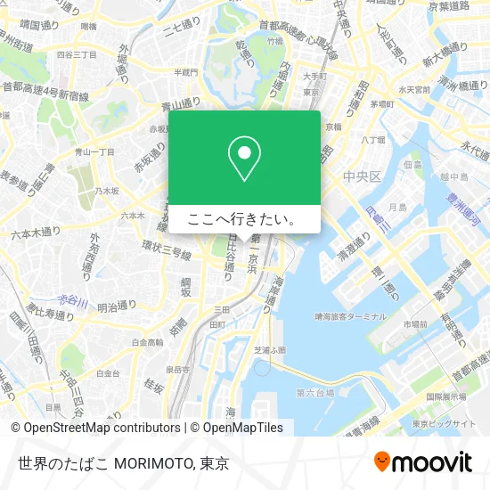 世界のたばこ MORIMOTO地図