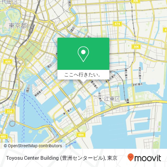 Toyosu Center Building (豊洲センタービル)地図