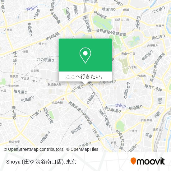 Shoya (庄や 渋谷南口店)地図