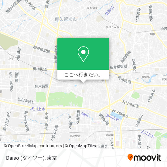 Daiso (ダイソー)地図