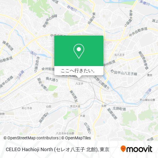 CELEO Hachioji North (セレオ八王子 北館)地図