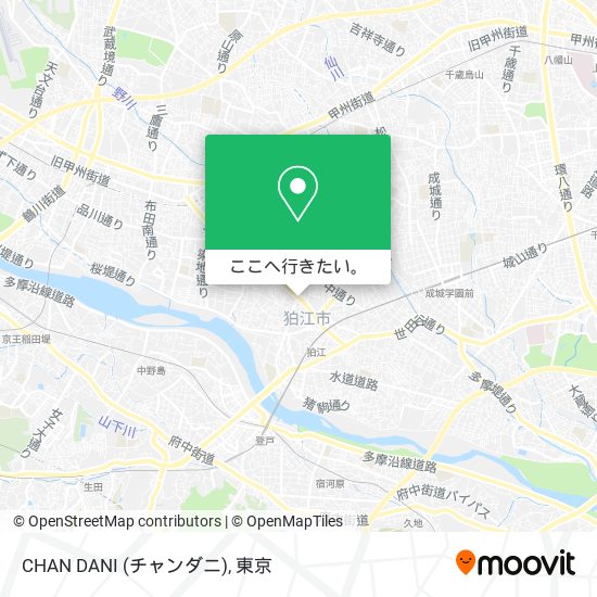 CHAN DANI (チャンダニ)地図