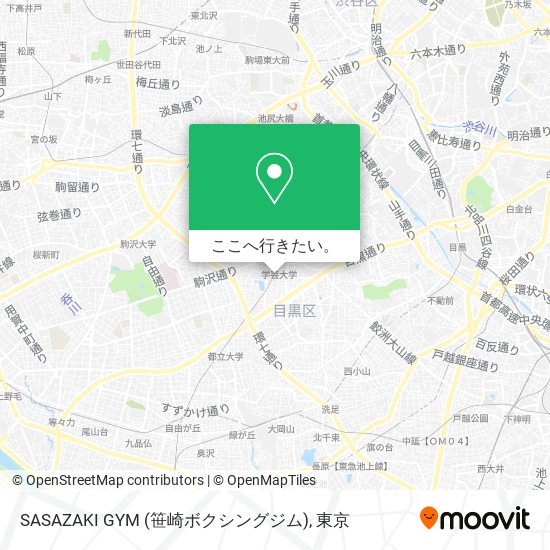 SASAZAKI GYM (笹崎ボクシングジム)地図