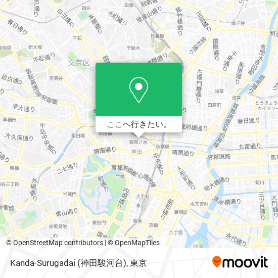 Kanda-Surugadai (神田駿河台)地図