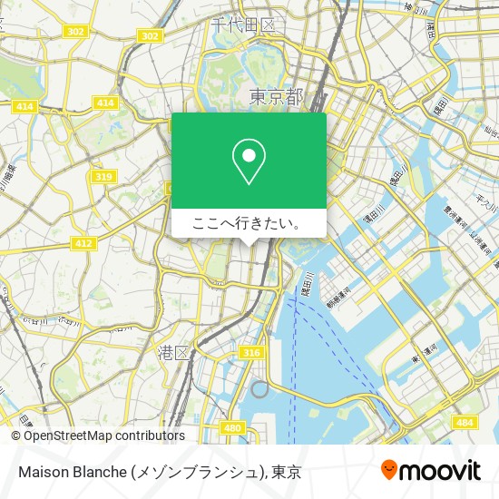 Maison Blanche (メゾンブランシュ)地図