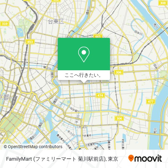 FamilyMart (ファミリーマート 菊川駅前店)地図
