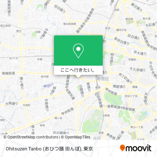Ohitsuzen Tanbo (おひつ膳 田んぼ)地図