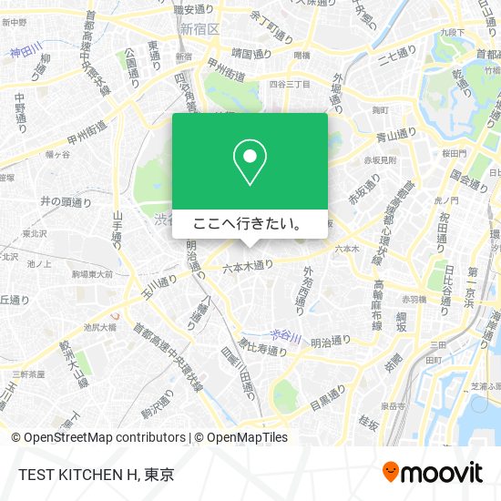 TEST KITCHEN H地図