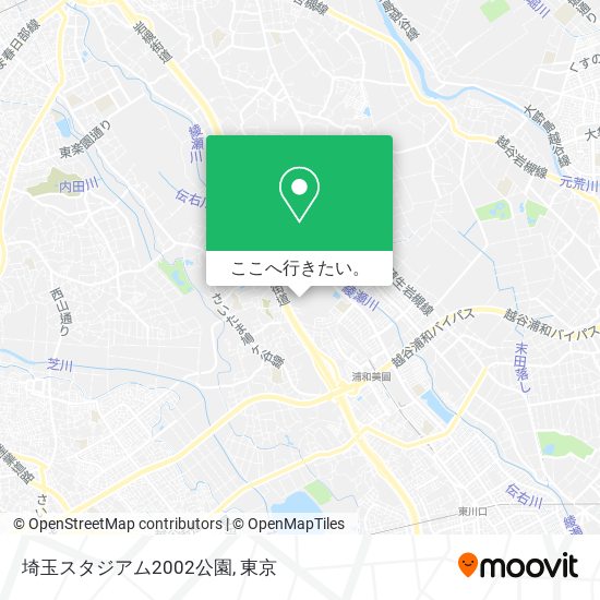 埼玉スタジアム2002公園地図