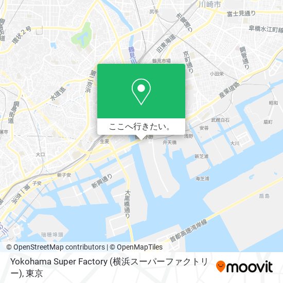 Yokohama Super Factory (横浜スーパーファクトリー)地図