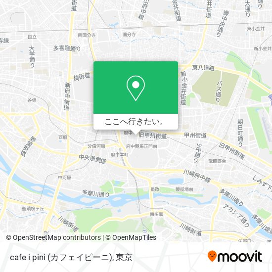 cafe i pini (カフェイピーニ)地図