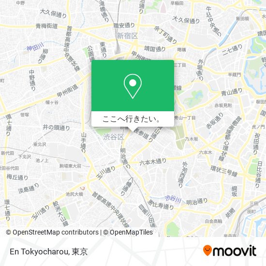 En Tokyocharou地図