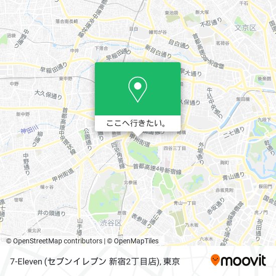 7-Eleven (セブンイレブン 新宿2丁目店)地図