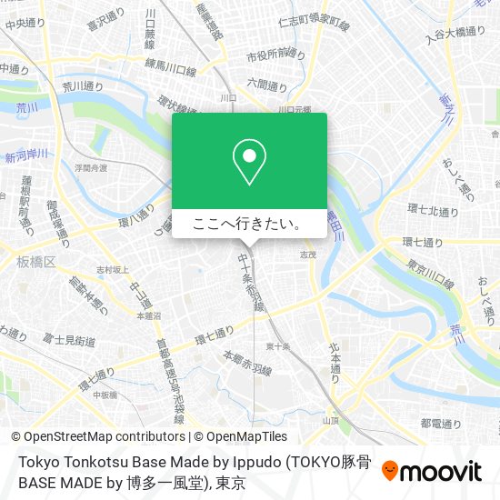 Tokyo Tonkotsu Base Made by Ippudo (TOKYO豚骨BASE MADE by 博多一風堂)地図