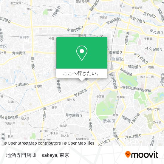 地酒専門店 Ji・sakeya地図