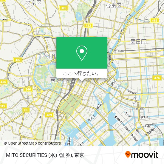 MITO SECURITIES (水戸証券)地図