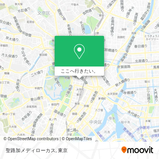 聖路加メディローカス地図