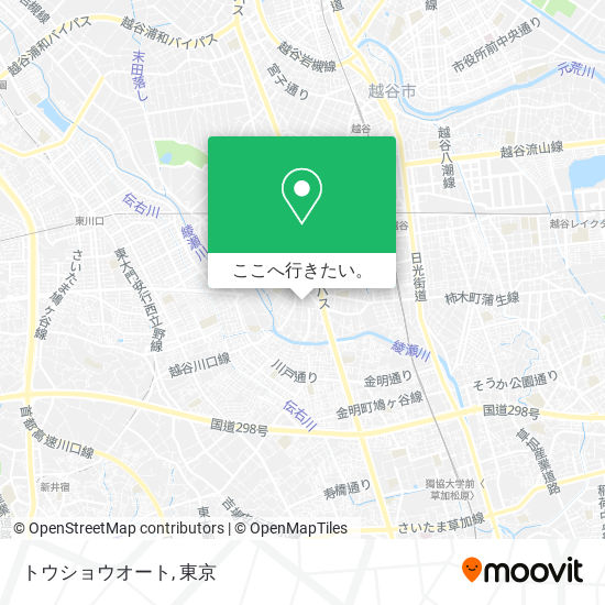 トウショウオート地図