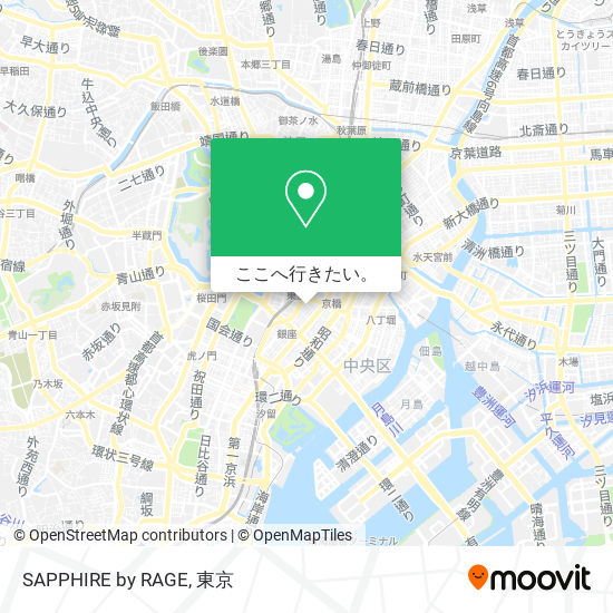 SAPPHIRE by RAGE地図