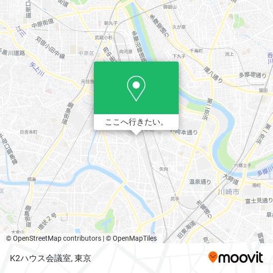 K2ハウス会議室地図