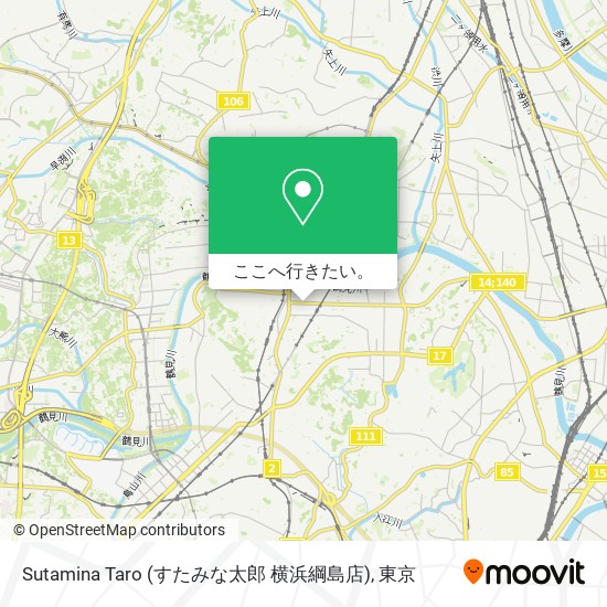 Sutamina Taro (すたみな太郎 横浜綱島店)地図