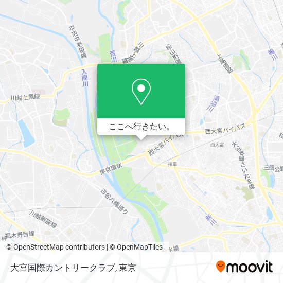 大宮国際カントリークラブ地図