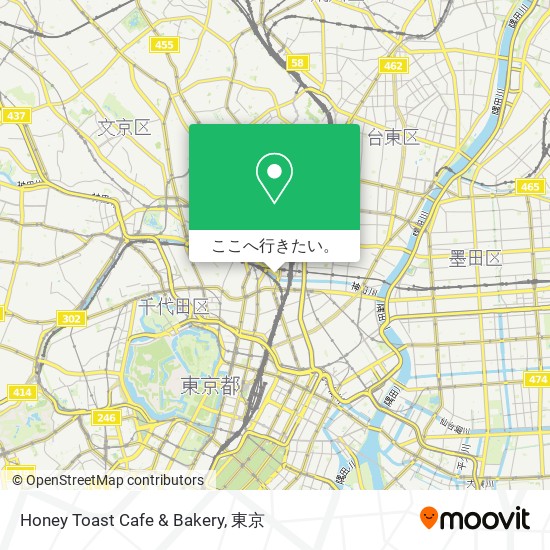 Honey Toast Cafe & Bakery地図