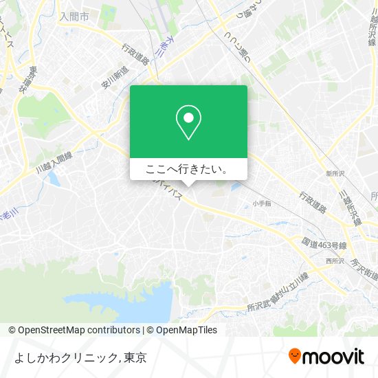 よしかわクリニック地図