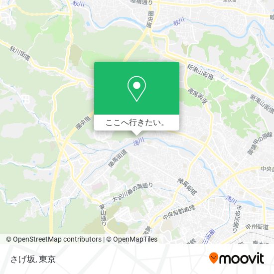 さげ坂地図