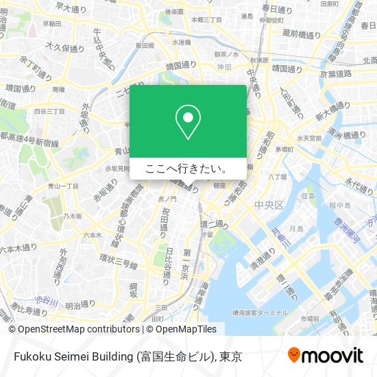 Fukoku Seimei Building (富国生命ビル)地図