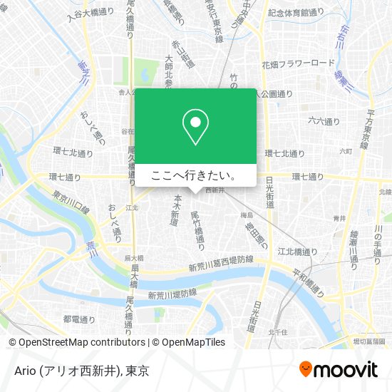 Ario (アリオ西新井)地図