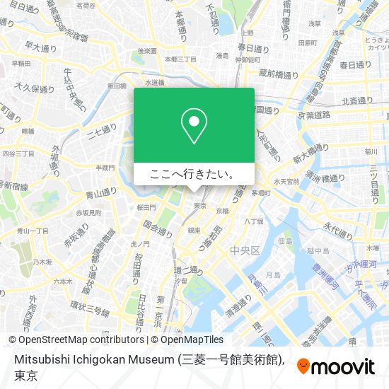 Mitsubishi Ichigokan Museum (三菱一号館美術館)地図