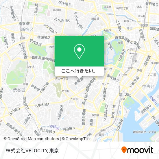 株式会社VELOCITY地図