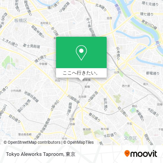 Tokyo Aleworks Taproom地図