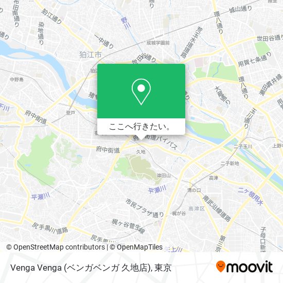 Venga Venga (ベンガベンガ 久地店)地図