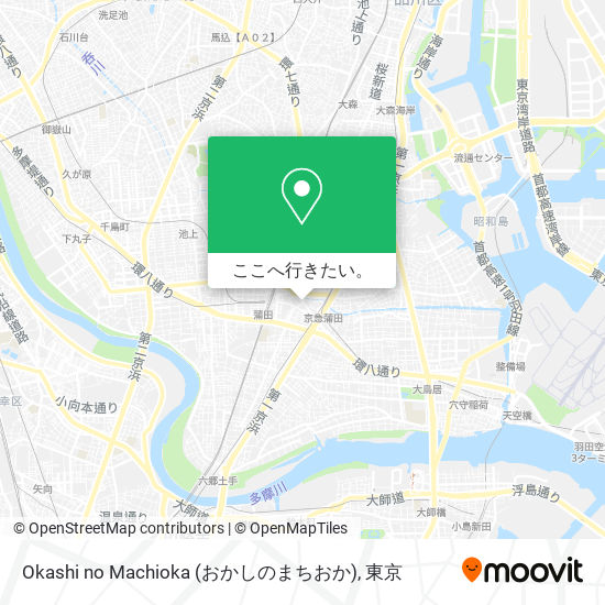 Okashi no Machioka (おかしのまちおか)地図